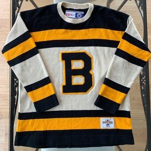 Boston Bruins vintage sweater jersey